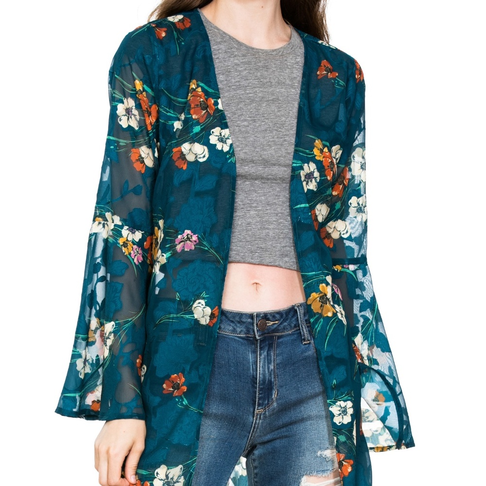 LONG SLEEVE KIMONO JACKET